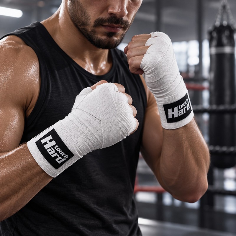 Hard Touch Boks Sarğısı 2 x Elastik Bint